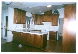 the kitchen before